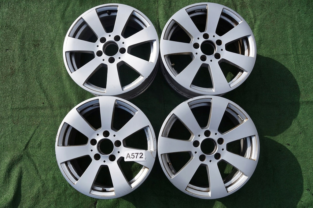 4x Alufelge 16 Zoll 7.0" 5x112 43ET Mercedes-Benz W204 Rim Wheel