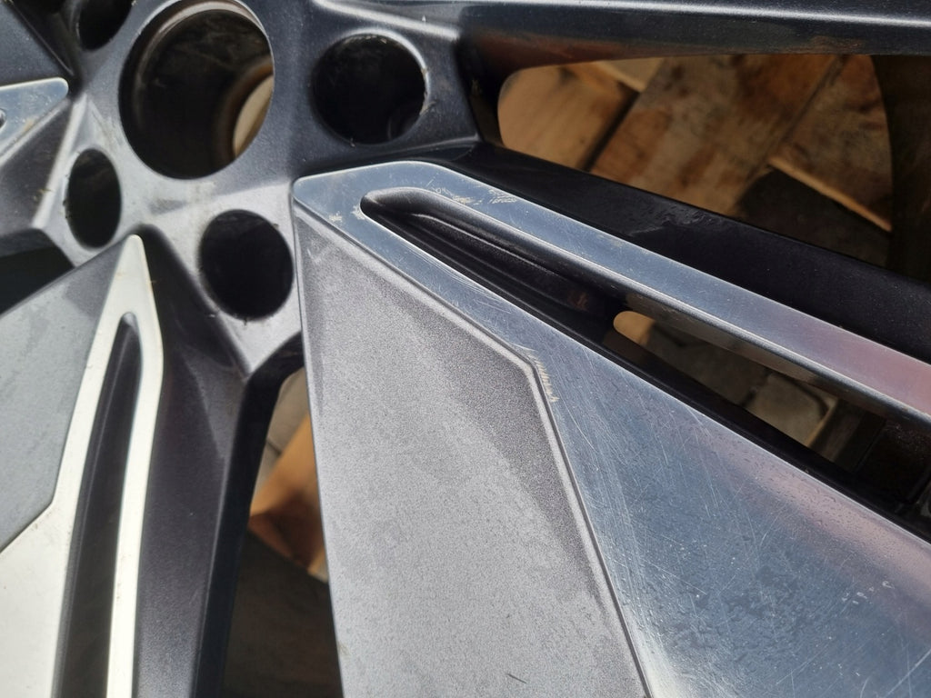 1x Alufelge 19 Zoll 8.0" 5x112 45ET Glanz Graphit 5LA601025A Mg Enyaq Rim Wheel FEL9362009021dr