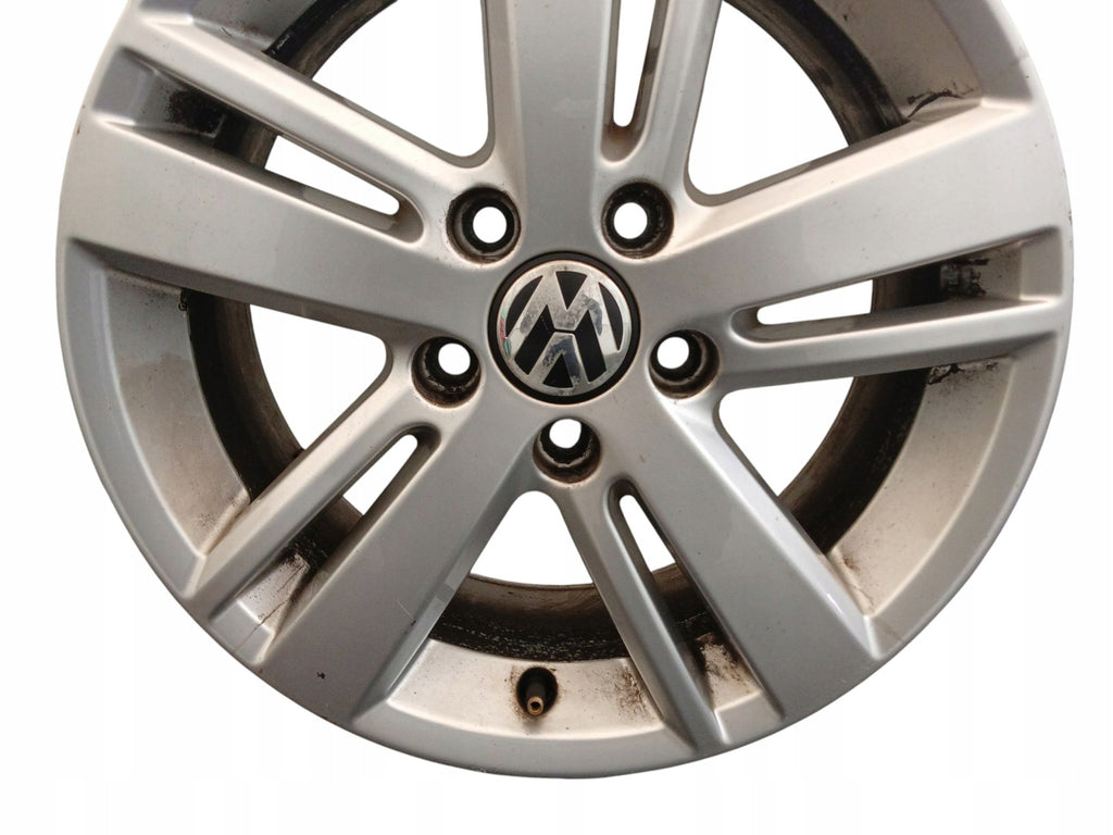 1x Alufelge 16 Zoll 6.5" 5x112 50ET Glanz Silber 5C0601025AB VW Jetta I FEL3295732074wc