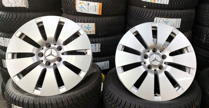4x Alufelge 17 Zoll 8.0" 5x112 54ET A2054013800 Mercedes-Benz W205 Rim Wheel FEL2745828585gv