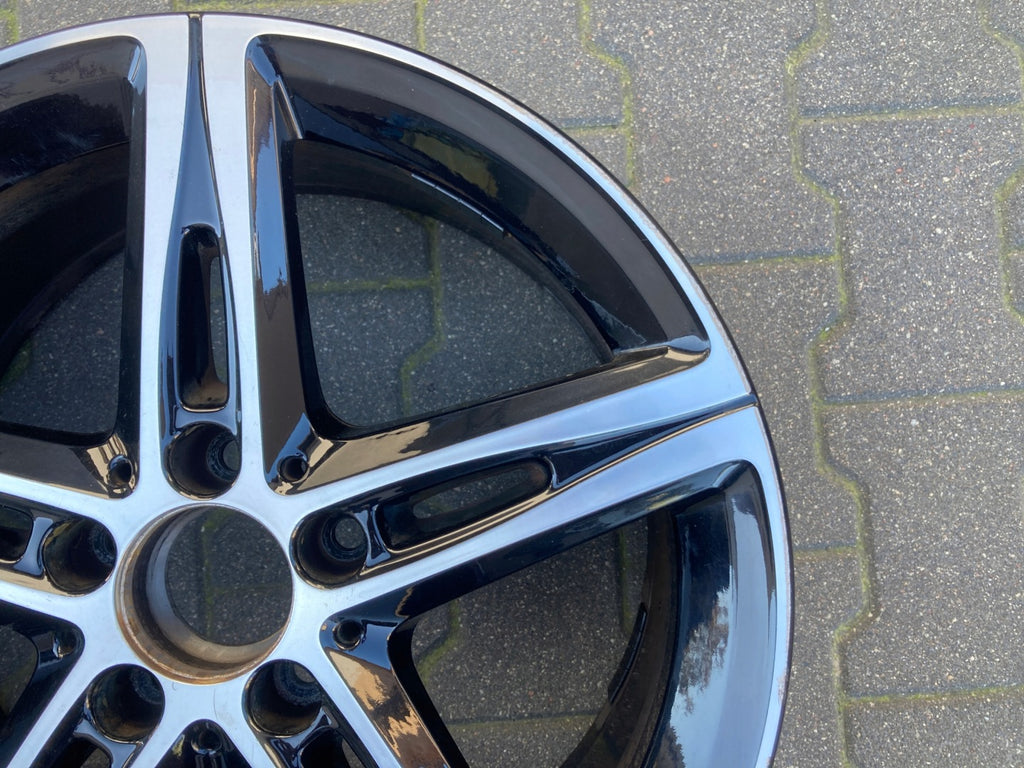 1x Alufelge 18 Zoll 7.5" 5x112 49ET Glanz Schwarz A1774010700 Mercedes-Benz W177 FEL1577483638js