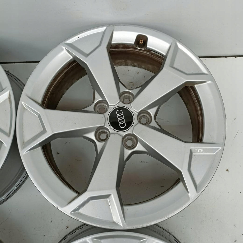 4x Alufelge 17 Zoll 6.5" 5x112 38ET Glanz Silber 83A601025AL Audi Q3 Q2 FEL2029221267xl