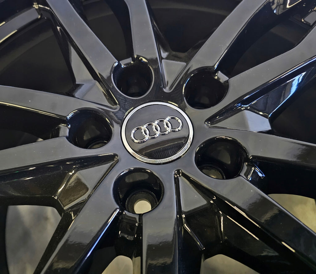 4x Alufelge 19 Zoll 8.5" 5x112 40ET Glanz Schwarz 4K0601025H Audi A4 B9 Mg 6 FEL2345288489uf