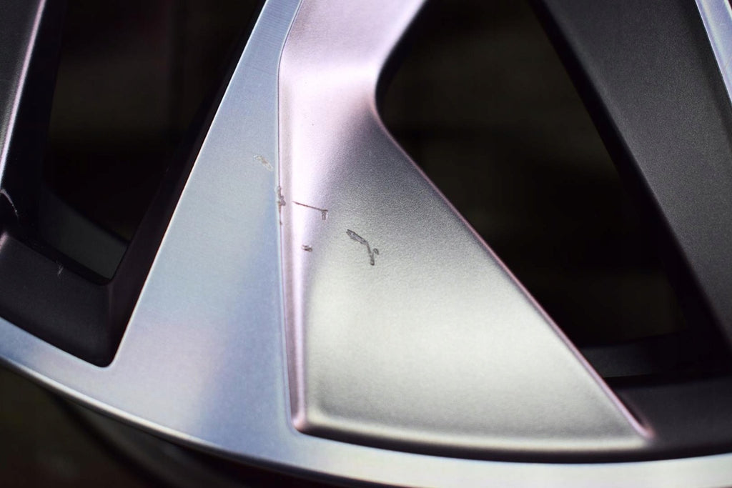 1x Alufelge 16 Zoll 7.0" 5x100 46ET Matt Grau 6V0601025N Skoda Fabia Iii