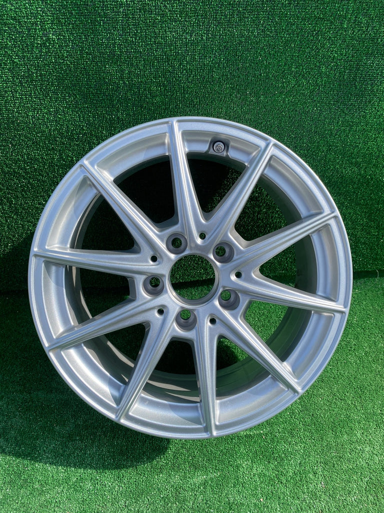 1x Alufelge 16 Zoll 6.5" 5x112 44ET Glanz Silber A1774011100 Mercedes-Benz