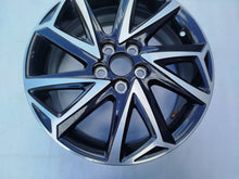 Load image into Gallery viewer, 1x Alufelge 16 Zoll 6.0" 5x100 50ET Glanz Schwarz PW457-0D004 Toyota Yaris FEL3749076736im