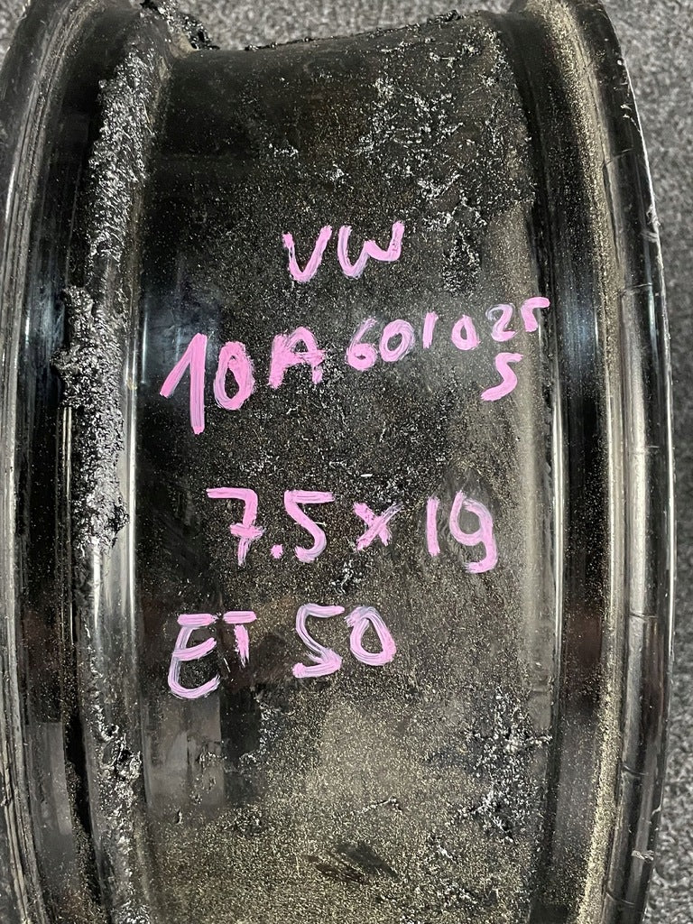 1x Alufelge 19 Zoll 7.5" 5x112 50ET Glanz 10A601025J VW Id.3 Rim Wheel FEL6196989633pf