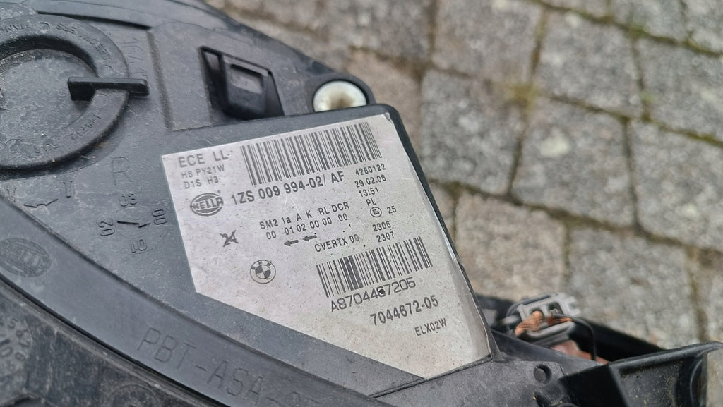 Frontscheinwerfer BMW 5 E60 E61 7044672-05 Xenon Rechts Scheinwerfer Headlight SCH9838504083sq