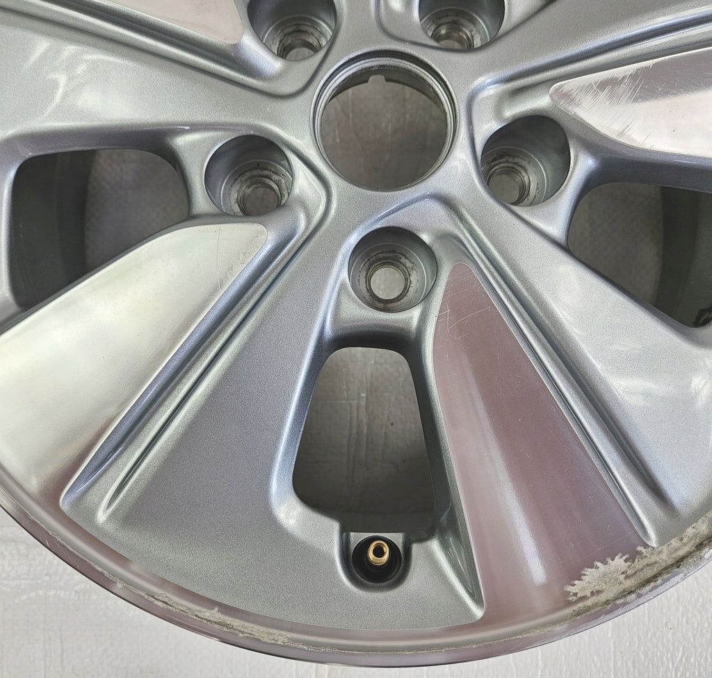 1x Alufelge 15 Zoll 6.0" 5x114.3 45ET Schwarz Nissan Leaf Ze0 Ze1 Pulsar