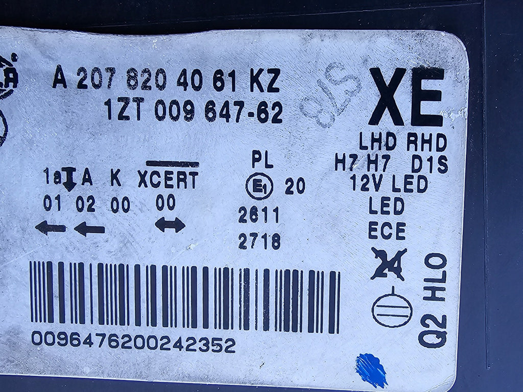 Frontscheinwerfer Mercedes-Benz A2078204061 Bi-Xenon Rechts Headlight SCH8052927007pg