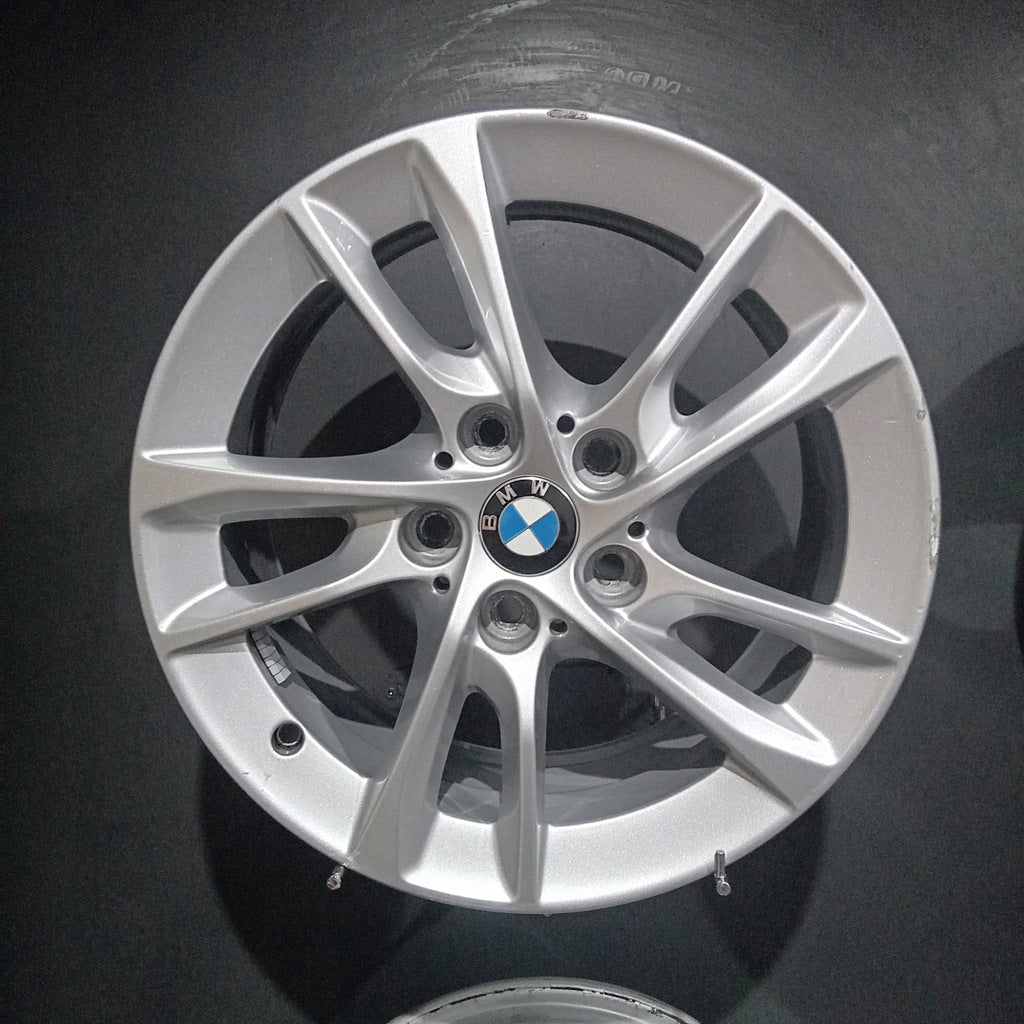 4x Alufelge 16 Zoll 7.0" 5x112 47ET Glanz Silber 6855083 BMW 2 F45 F46 Rim Wheel FEL4324786280kd