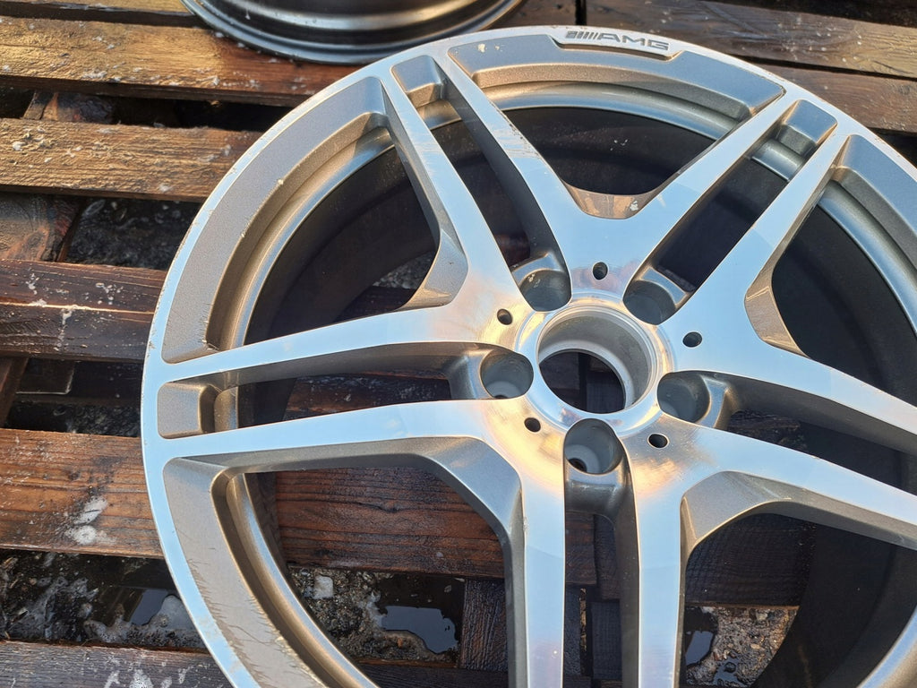 1x Alufelge 19 Zoll 8.5" 5x112 A2194013602 Mercedes-Benz Cls Amg Rim Wheel FEL5696855678ff