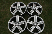Laden Sie das Bild in den Galerie-Viewer, 4x Alufelge 19 Zoll 8.0" 5x112 8V0601025AS Mg Passat Cc Touran Golf I Rim Wheel FEL8024956334cb