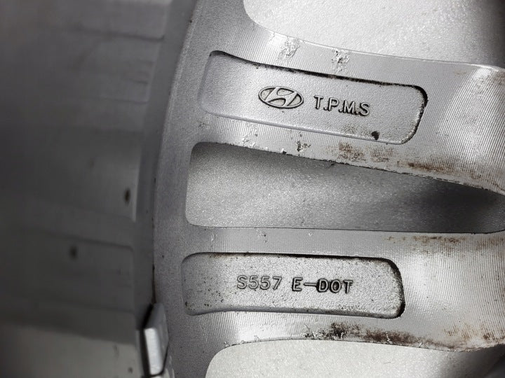 1x Alufelge 19 Zoll 7.5" 5x114.3 49ET Glanz Grau 52910-2W410 Hyundai Santa I Fe FEL6482987585pr