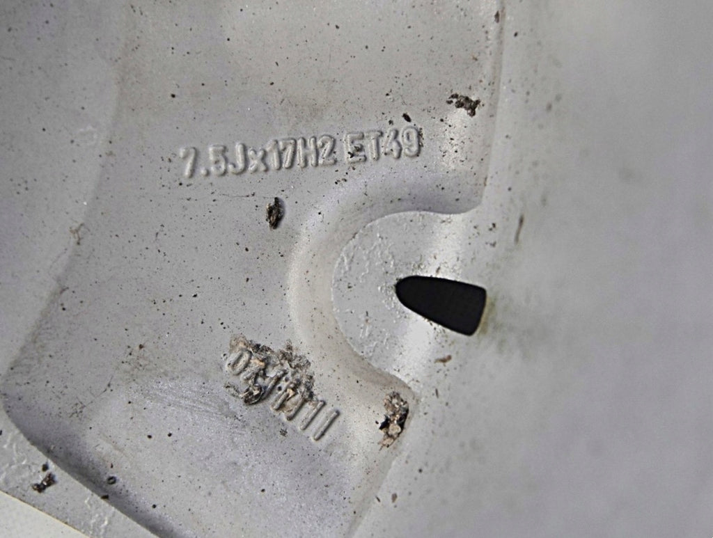 1x Alufelge 17 Zoll 7.5" 5x110 49ET 12771523 Saab 95 9-5 93 9-3 Rim Wheel