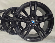 Laden Sie das Bild in den Galerie-Viewer, 4x Alufelge 18 Zoll 8.0" 5x112 57ET Glanz Schwarz 8292352 BMW 1 F40 Mg Rim Wheel FEL8448444040rm