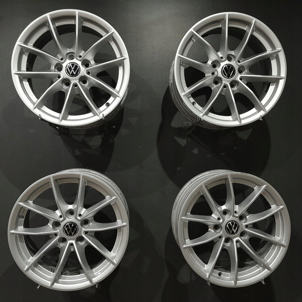 4x Alufelge 16 Zoll 6.5" 5x112 22ET 6876921-F605293 Audi I Rim Wheel FEL5810073718vv