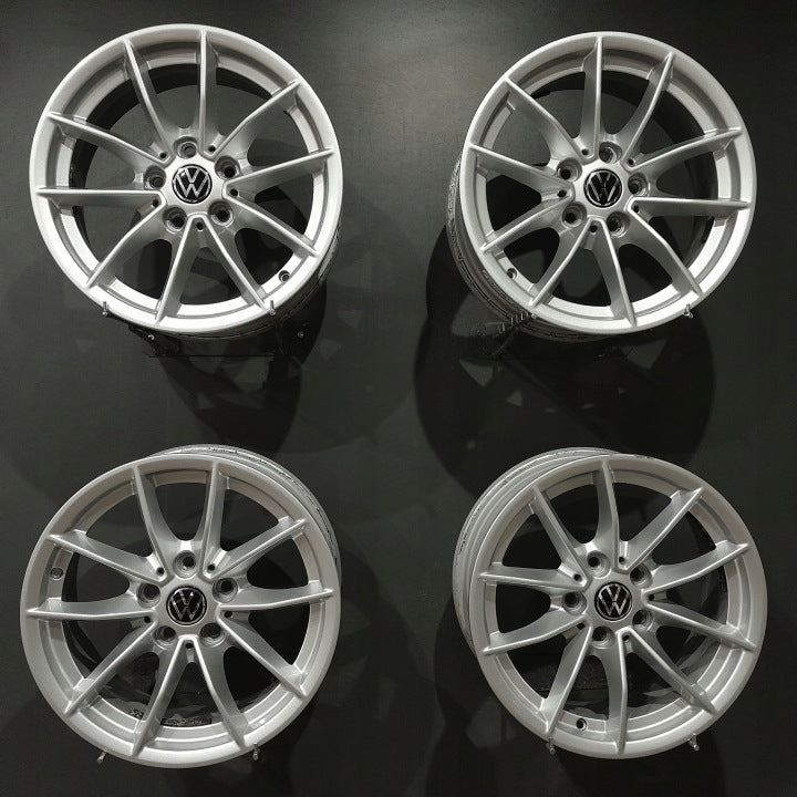 4x Alufelge 16 Zoll 6.5" 5x112 22ET 6876921-F605293 Audi I Rim Wheel FEL5810073718vv