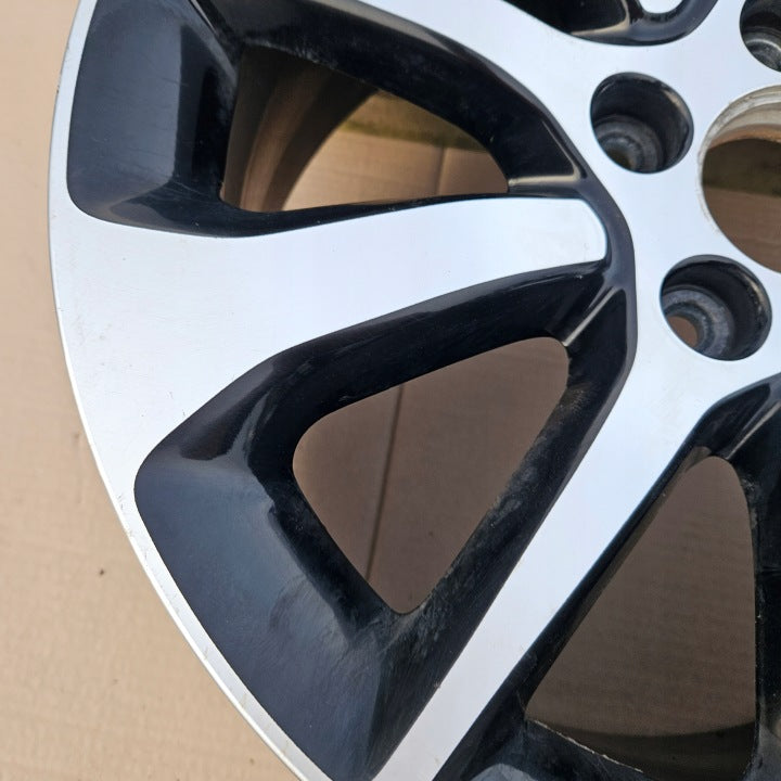 1x Alufelge 17 Zoll 7.5" 5x114.3 50ET Matt Schwarz TZ317075 Acura Tlx I FEL3507391197ci