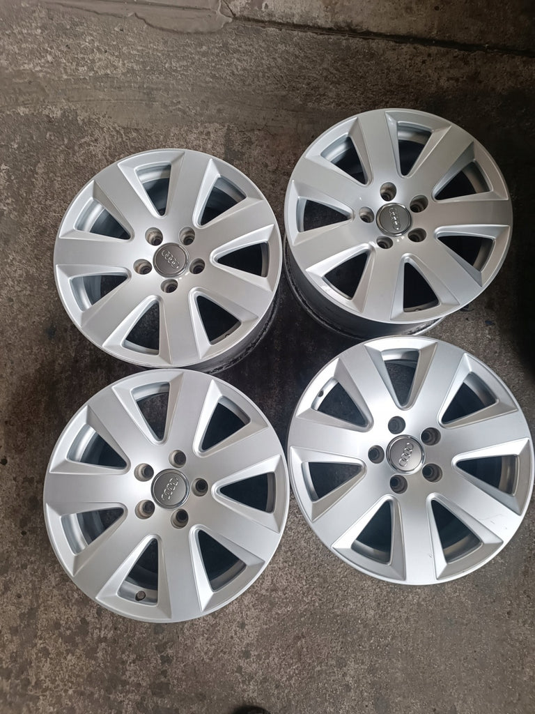 4x Alufelge 16 Zoll 7.5" 5x112 45ET 4F0601025AJ Audi Rim Wheel FEL6609774311ji