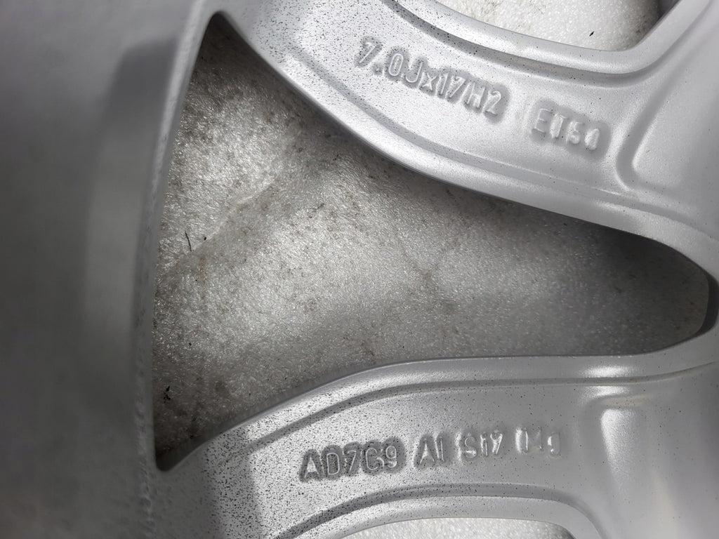 1x Alufelge 17 Zoll 7.0" 5x108 50ET Glanz Silber 31423874 Volvo V60 Rim Wheel FEL4262990393ax
