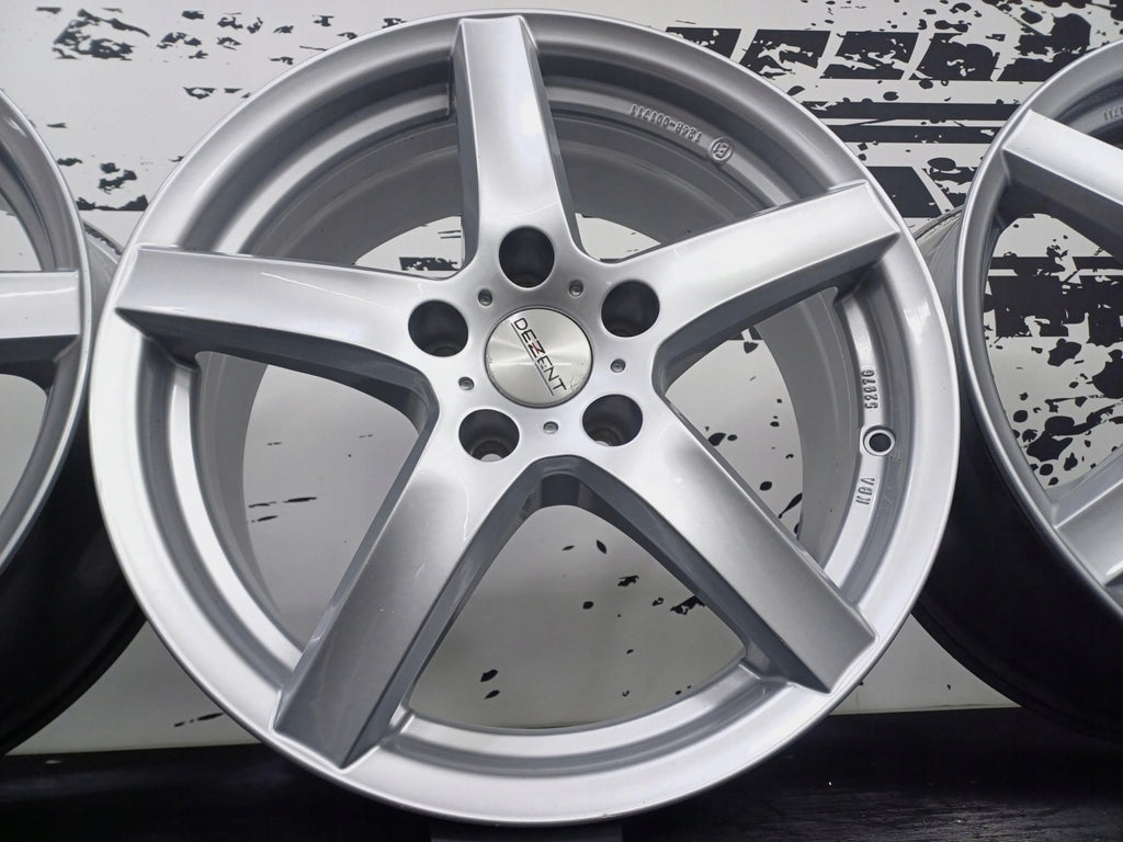 4x Alufelge 17 Zoll 7.0" 5x112 45ET Silber Mg Rim Wheel FEL5351809763fr