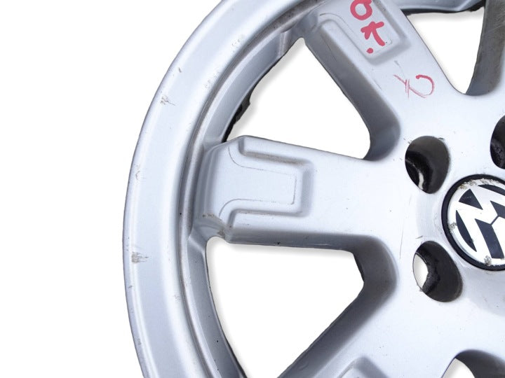 1x Alufelge 15 Zoll VW Polo Rim Wheel FEL4499349506ph
