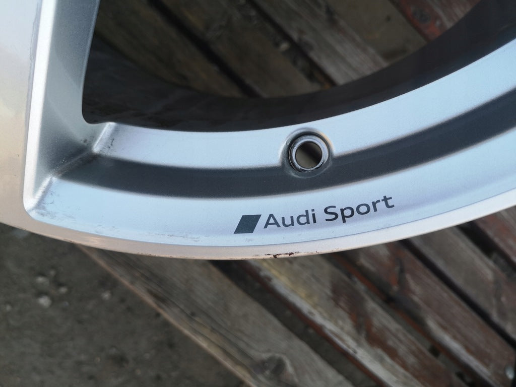 1x Alufelge 19 Zoll 9.0" 5x112 52ET Glanz Silber 8S0601025 Audi Tt Rim Wheel FEL8946537135xf