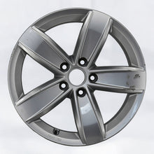 Load image into Gallery viewer, 1x Alufelge 17 Zoll 6.5&quot; 5x112 38ET Glanz Silber 5NA071497 Vw Rim Wheel