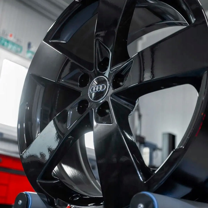 4x Alufelge 20 Zoll 8.5" 5x112 43ET Glanz Schwarz 4K0601025K Audi Rim Wheel FEL9210793340fu