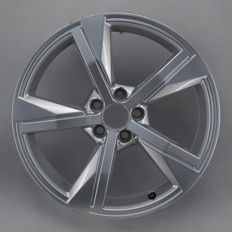 1x Alufelge 17 Zoll 7.5" 5x100 46ET Glanz Silber 82A601025G Audi Rim Wheel