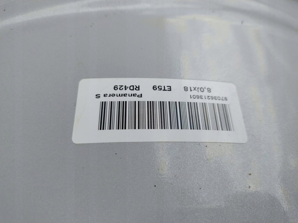 1x Alufelge 18 Zoll 8.0" 5x130 59ET 97036213601 Porsche Panamera Rim Wheel FEL6296519411mp
