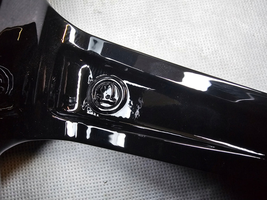 4x Alufelge 19 Zoll 7.5" 5x112 51ET Glanz Schwarz 5E0601025AH Mg Octavia I FEL3033522371bi