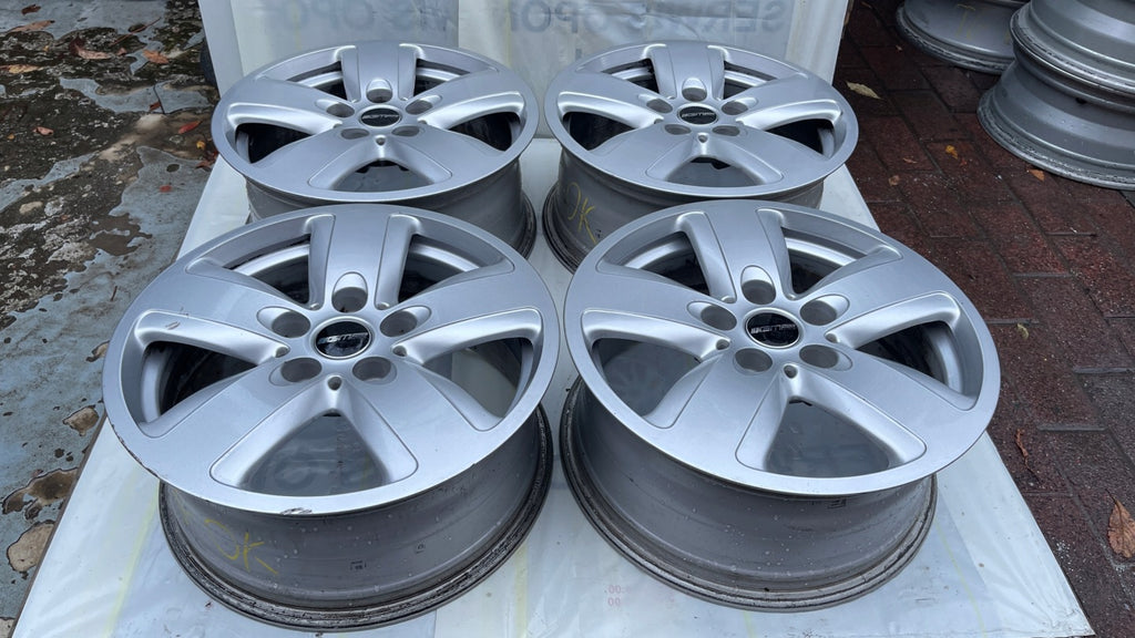 4x Alufelge 16 Zoll 7.0" 5x112 41ET Glanz Silber 6856029 Mini Rim Wheel FEL4302945312jr