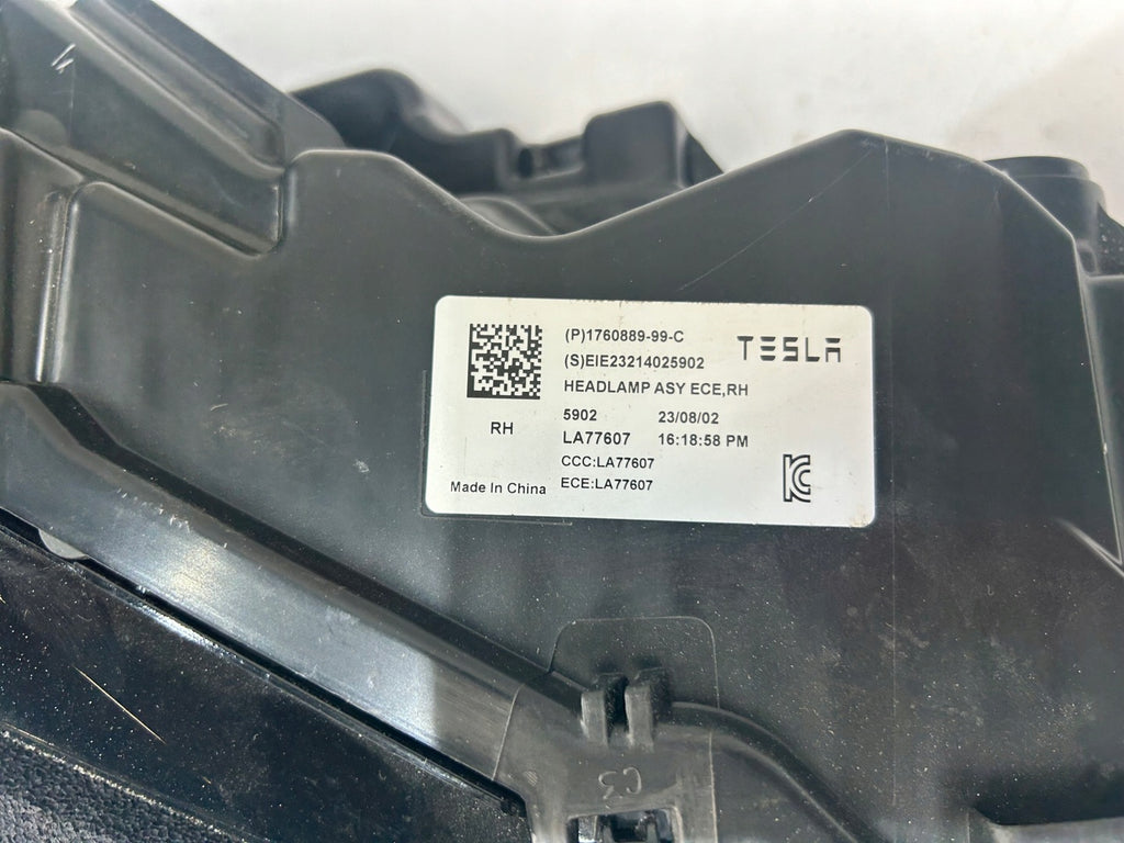 Frontscheinwerfer Tesla Model 3 1760889-99-C Laser Rechts Scheinwerfer Headlight