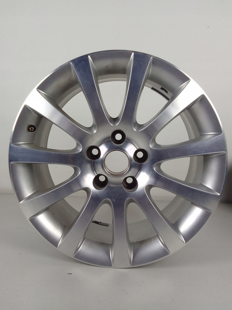 1x Alufelge 17 Zoll 7.0" 5x112 45ET Glanz Silber 5L0601025 Skoda Rim Wheel