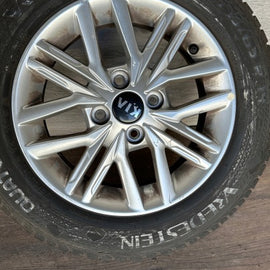 1x Alufelge 14 Zoll 5.5