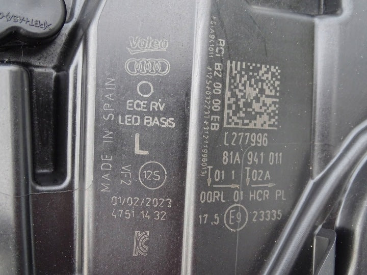 Frontscheinwerfer Audi Q2 81A941011 Full LED Links Scheinwerfer Headlight SCH7114148985qi