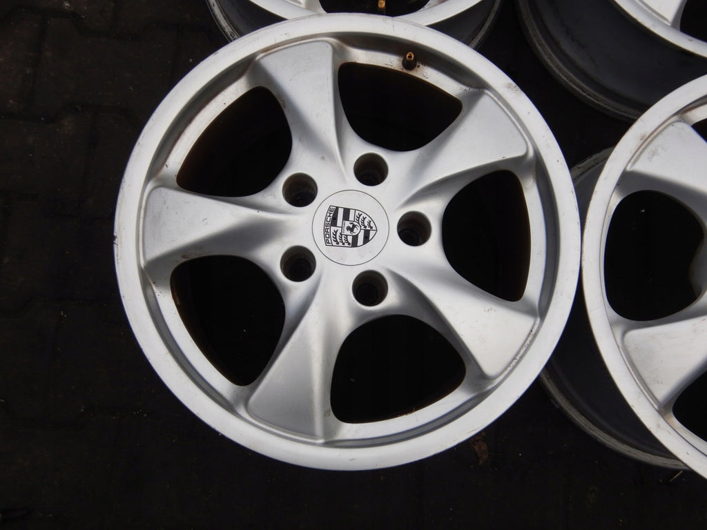 4x Alufelge 17 Zoll 7.0" 5x130 98636212401 98636212606 Porsche 986 Rim Wheel FEL1098176102sd