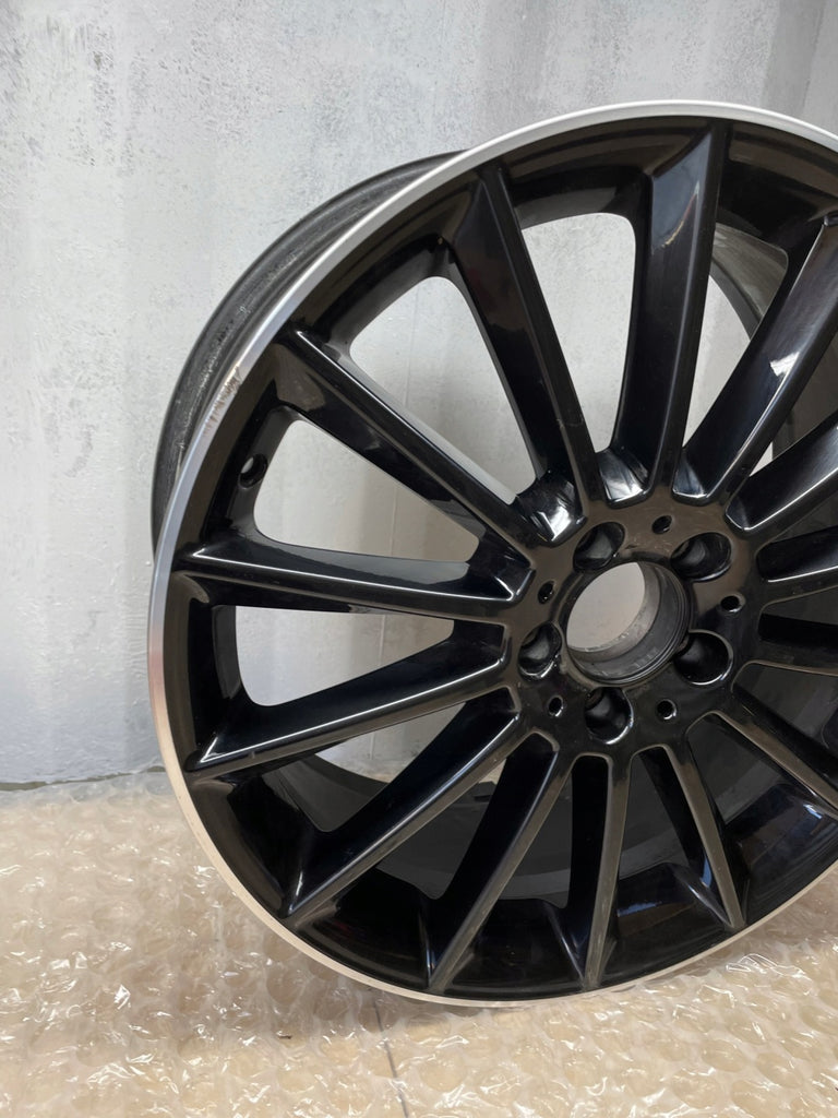 1x Alufelge 19 Zoll 7.5" 5x112 49ET Glanz Schwarz A1774011600 Mercedes-Benz W177 FEL9899373085zx