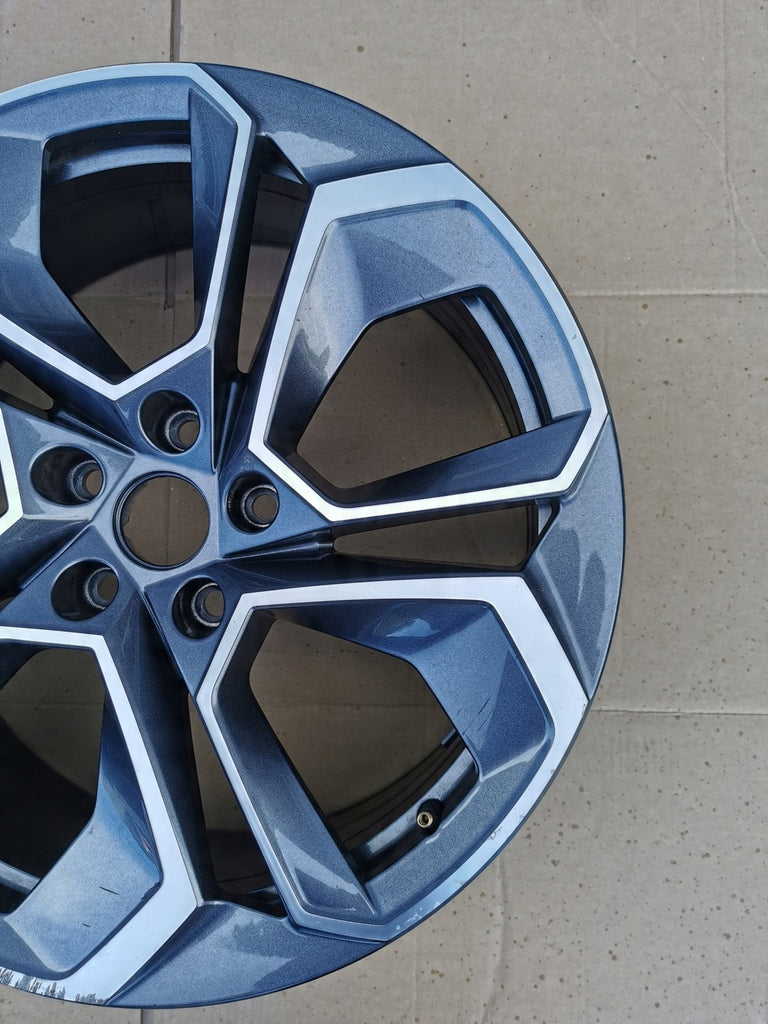 1x Alufelge 19 Zoll 7.5" 5x112 48ET Glanz Graphit 5E3601025S Mg Octavia 5e3 Iv