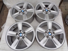 Load image into Gallery viewer, 4x Alufelge 16 Zoll 7.0" 5x120 44ET Silber 6775619 BMW E88 E81 E91 E90 E82 E87 FEL9478257573jg