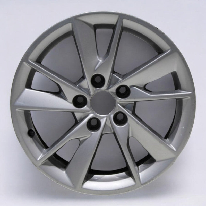 1x Alufelge 16 Zoll 7.0" 5x112 35ET Glanz Silber 8W0601025B Audi A4 B9 Rim Wheel