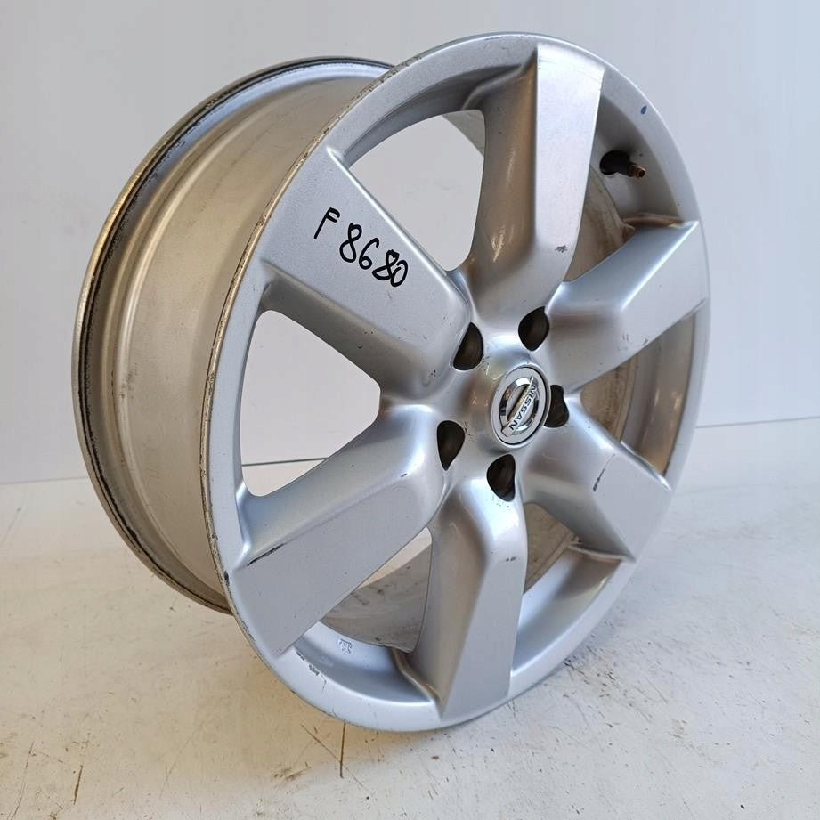 1x Alufelge 17 Zoll 6.5" 5x114.3 45ET JG110 Nissan X-Trail I Qashqai Rim Wheel FEL5480976823ig