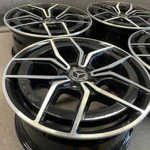 Load image into Gallery viewer, 4x Alufelge 19 Zoll 8.0" 5x112 43ET Glanz Schwarz A2134016500 Mercedes-Benz W213 FEL7367996948uo