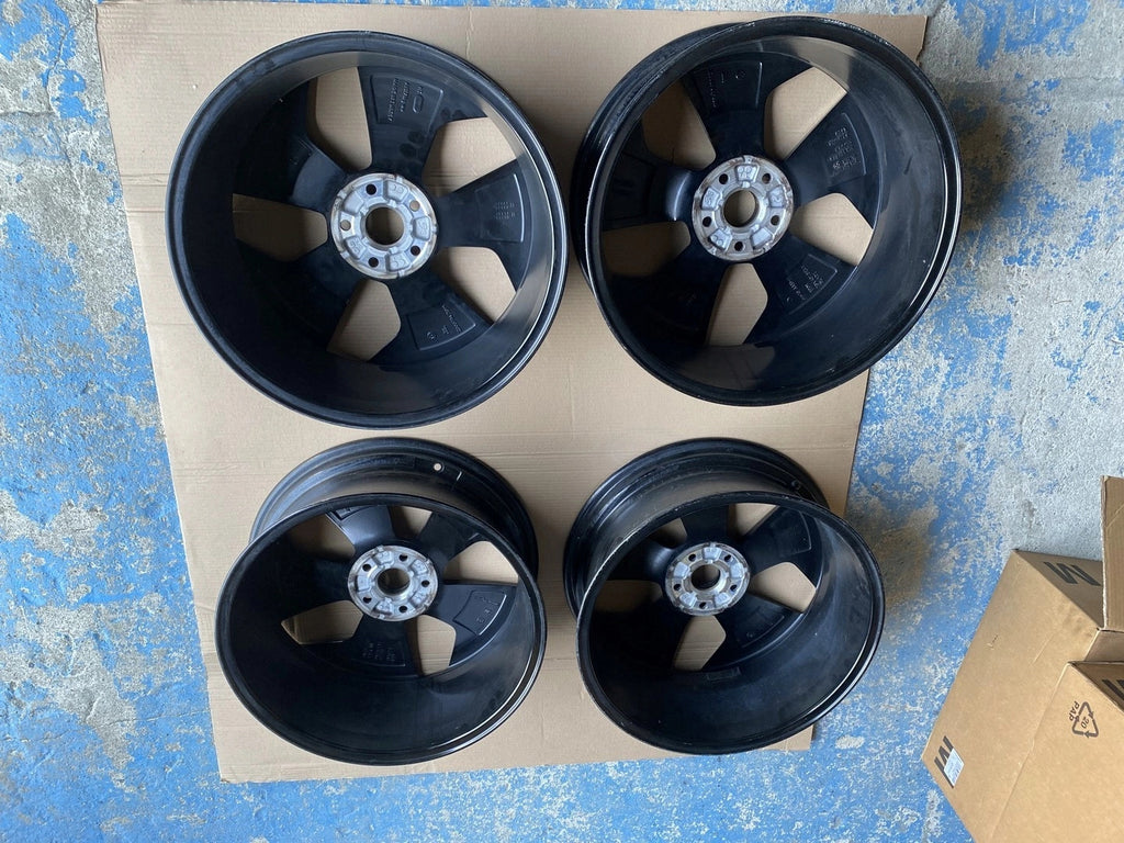 4x Alufelge 19 Zoll 7.5" 5x112 50ET Glanz Schwarz 10A601025H VW Id.3 Rim Wheel FEL9198352380bi