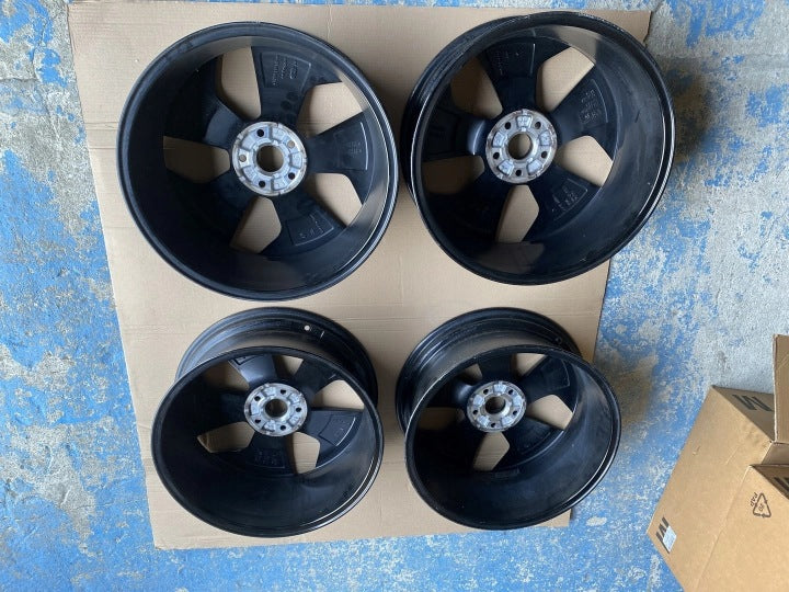 4x Alufelge 19 Zoll 7.5" 5x112 50ET Glanz Schwarz 10A601025H VW Id.3 Rim Wheel FEL9198352380bi
