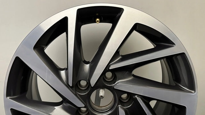 1x Alufelge 16 Zoll 6.5" 5x112 46ET 5G0601025DM Mg Rim Wheel FEL2555274670fp