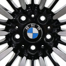 Laden Sie das Bild in den Galerie-Viewer, 1x Alufelge 18 Zoll 8.0" 5x120 30ET Glanz Schwarz 6796249 BMW F30 F32 Rim Wheel FEL2729169066to