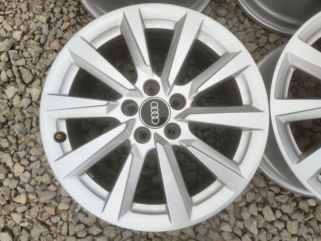 4x Alufelge 16 Zoll 6.5" 5x100 40ET Glanz Silber 82A601025 Audi Rim Wheel FEL6688683491dh